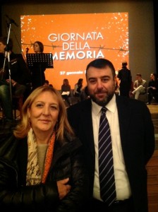 Ceccarelli e Bartolucci al Giorno della Memoria di Pesaro